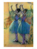 Two Blue Dancers
