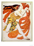 Costume Design for a Bacchante in 