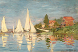 Regatta at Argenteuil  C1872 (Oil on Canvas)