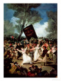 The Burial of the Sardine (Corpus Christi Festival on Ash Wednesday) circa 1812-19