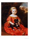 Portrait of a Girl with a Dog