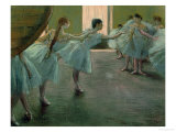 Dancers at Rehearsal  1875-1877