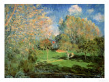 The Garden of Hoschede Family  1881
