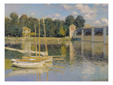 The Bridge at Argenteuil  1874 (Oil on Canvas)