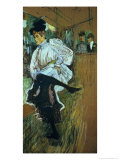 Jane Avril (1868-1943) Dancing  circa 1892