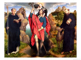 St Christopher (The Moreel Triptych)  1484