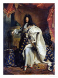 Louis XIV (1638-1715) in Royal Costume  1701