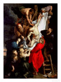 The Descent from the Cross  Central Panel of the Triptych  1611-14