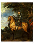 Equestrian Portrait of Charles I (1600-49) circa 1637-38