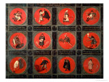 Twelve Proverbs  circa 1558-60