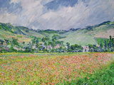 The Poppy Field Near Giverny  1885