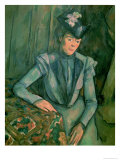 Woman in Blue (Madame Cezanne) 1900-02