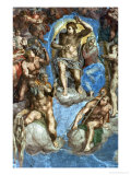 Christ  Detail from "The Last Judgement " in the Sistine Chapel  16th Century