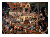 Fight Between Carnival and Lent  1559