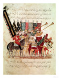 Celebration of the End of Ramadan  from "The Maqamat" ("The Meetings") Illustrated by Hariri