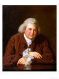 Portrait of Dr Erasmus Darwin (1731-1802) Scientist  Inventor  Poet  Grandfather of Charles Darwin