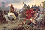 Vercingetorix Throws Down His Arms at the Feet of Julius Caesar  1899