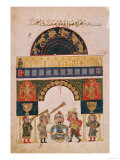 An Indian Astrological Chart Depicting Signs of the Eastern Zodiac  19th Century  (Literary Text)