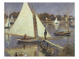 The Seine at Argenteuil  1874 (Oil on Canvas)