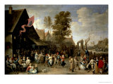 The Consecration of a Village Church  circa 1650