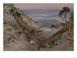 The Plains  Landour Church  Mussoorie  1884