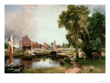Dedham Lock and Mill  1820