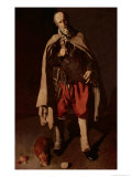 The Hurdy Gurdy Player with His Dog  1620s