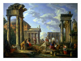 Roman Ruins with a Prophet  1751