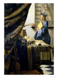 The Painter in His Studio  1665-6