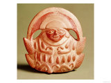 Inca Agricultural Deity Wearing a Moon Headdress and a Costume Decorated with Corn and Squashes