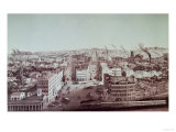 View of Utica City  New York State  Which Built up Around the Traffic on the Erie Canal