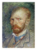 Self Portrait  1887 (Oil on Paper)