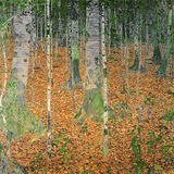 The Birch Wood  1903 (Oil on Canvas)
