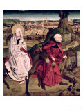 The Schotten Altarpiece Depicting the Flight into Egypt  1475