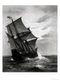 The Mayflower  Engraved and Pub by John A Lowell  Boston  1905