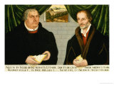 Double Portrait of Martin Luther (1483-1546) and Philip Melanchthon (1497-1560)