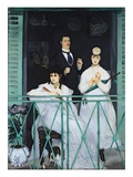 The Balcony  1868-9 (Oil on Canvas)