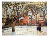 Chestnut Trees at Louveciennes  circa 1871-2