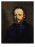 Portrait of Pierre Joseph Proudhon (1809-65) 1865
