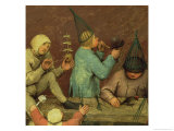 Children's Games (Kinderspiele): Detail of Left-Hand Section Showing Children Making Toys