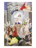 Triumph of King Louis XIV (1638-1715) of France Driving the Chariot of the Sun Preceded by Aurora