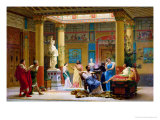 A Performance of "The Fluteplayer" in the "Roman" House of Prince Napoleon III (1808-73)