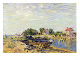 The Loing at Saint-Mammes  1885