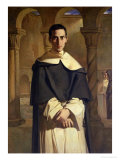 Portrait of Jean Baptiste Henri Lacordaire (1802-61)  French Prelate and Theologian  1841