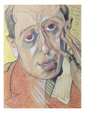 Portrait of a Man  1924 (Pastel on Paper)