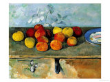 Still Life of Apples and Biscuits  1880-82