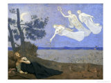The Dream: "In His Sleep He Saw Love  Glory and Wealth Appear to Him " 1883