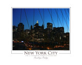 Brooklyn Bridge: City Skyline