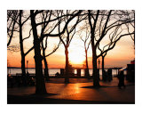 Battery Park During a NYC Sunset