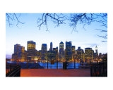 Lower Manhattan Skyline View from Brooklyn